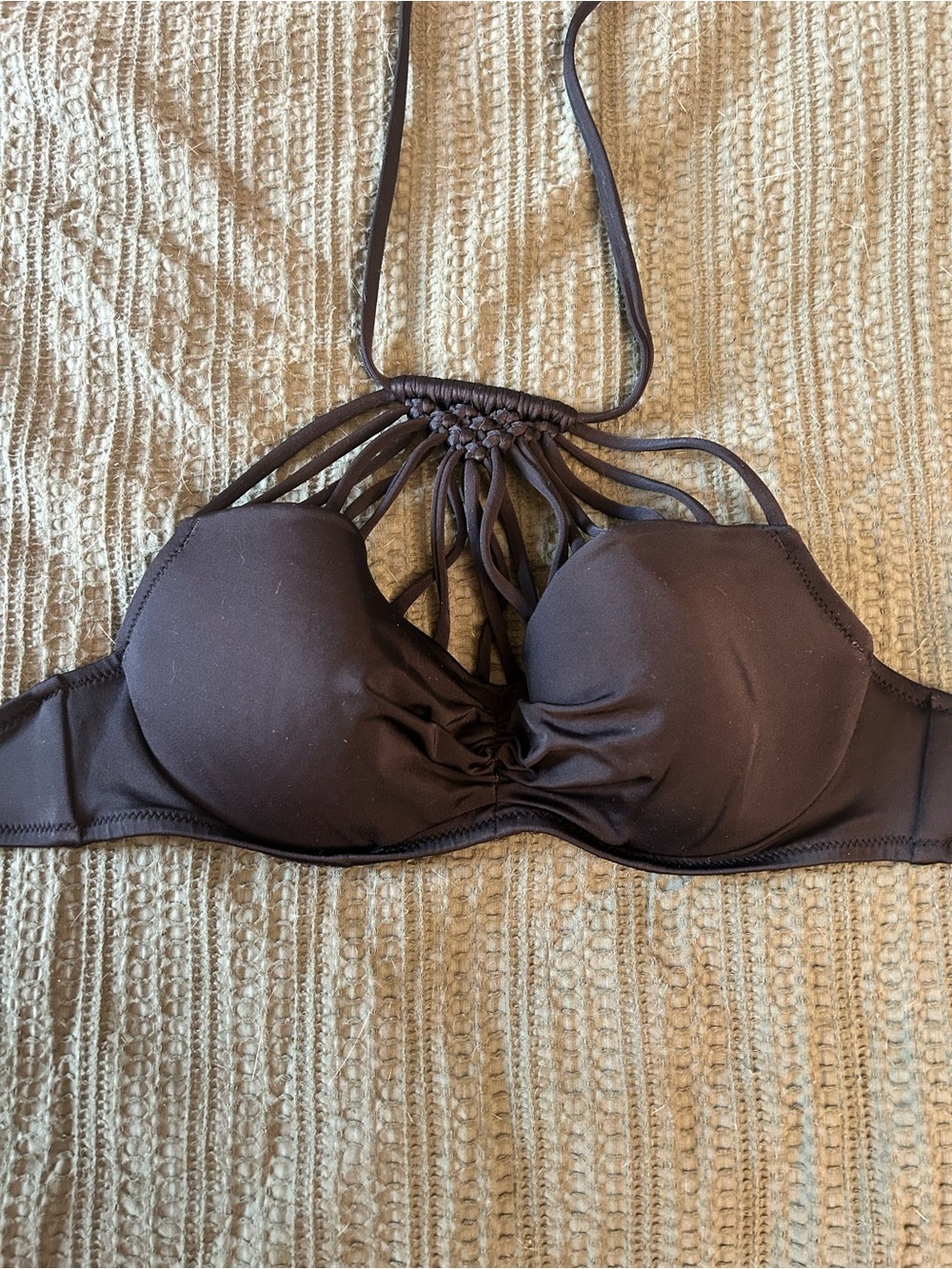 Women's Black Halter Bikini Top - Shade & Shore